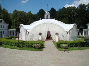 Арочный шатер Гексагональ 15х13 м